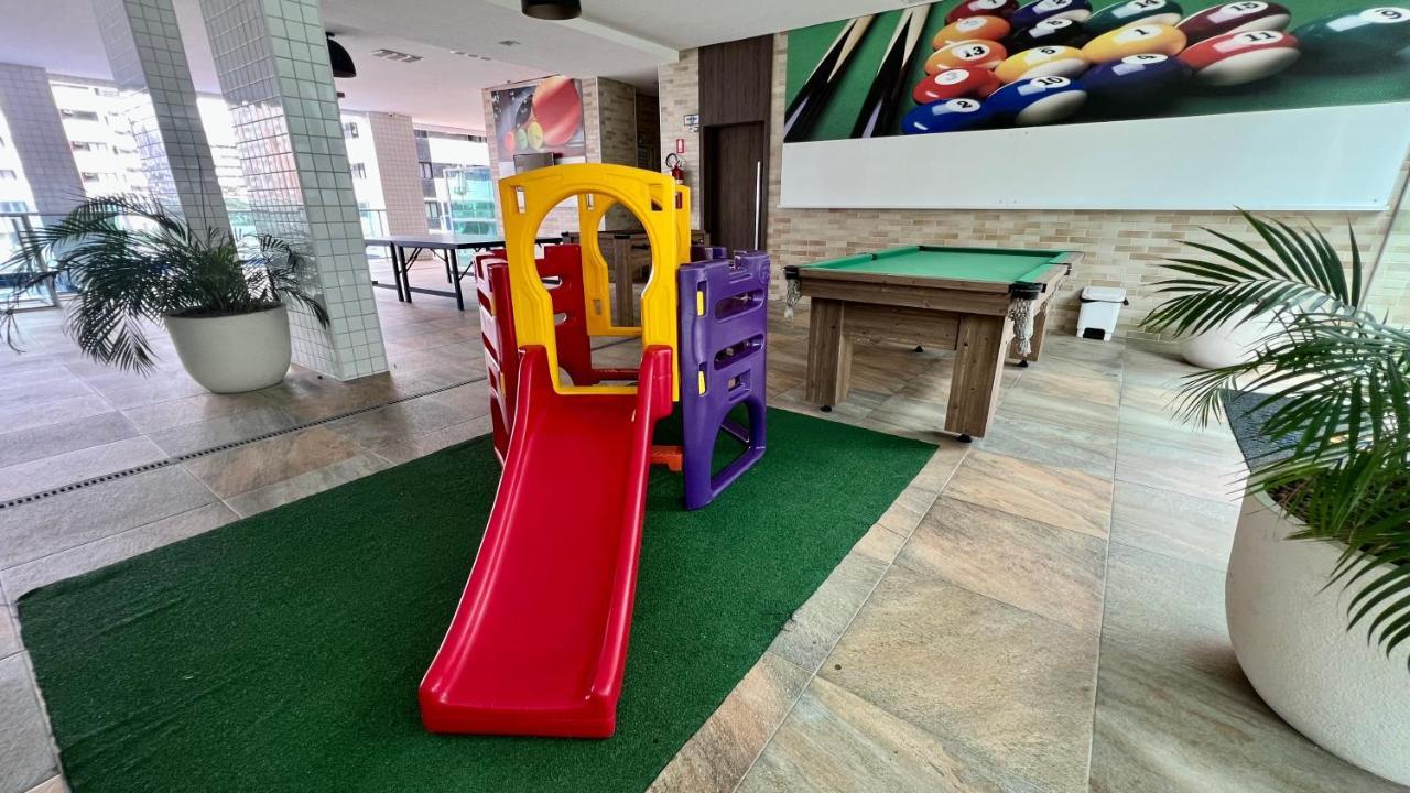 Edf Promenade - Apartamento Com 2 Quartos Climatizados A 150M Da Beira-Mar De Ponta Verde - Piscina, Academia, Sauna, Lavanderia, Home Cine, Churrasqueira, Salao De Jogos, Area Kids Maceió Buitenkant foto